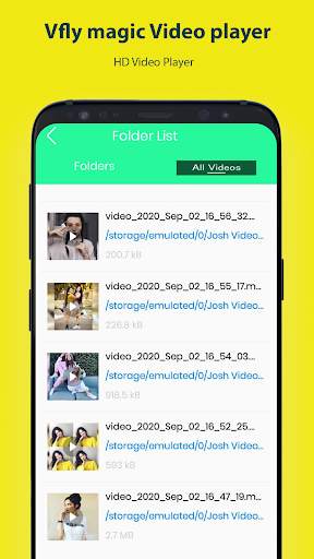 Vfly-Magic Video player 1 تصوير الشاشة