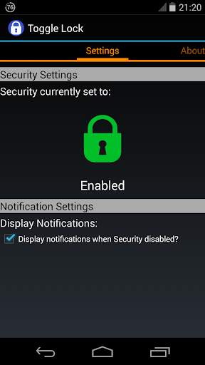 Toggle Lock 2 تصوير الشاشة