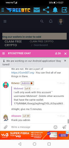 BTCGETFREE - Earn FREE BITCOIN - INSTANT PAYOUTS 7 تصوير الشاشة