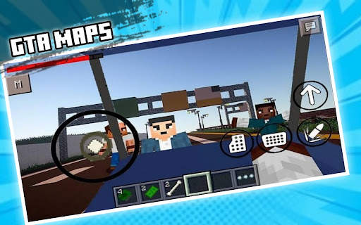Theft Crafts Auto for GTA MCPE screenshot 1