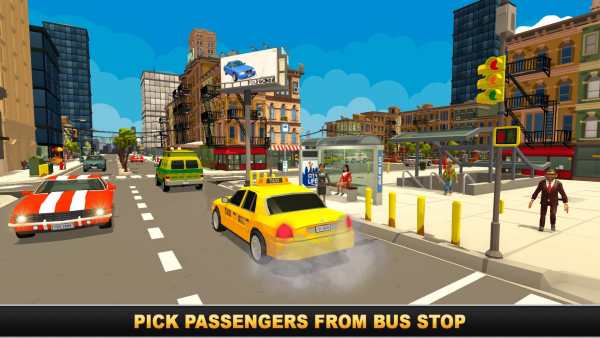 Smart City Taxi Helicopter Driving Simulator screenshot 1