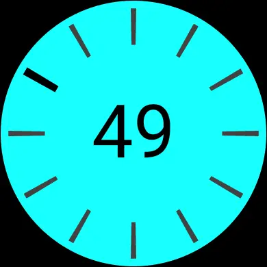 just1minute Watch Face screenshot 5