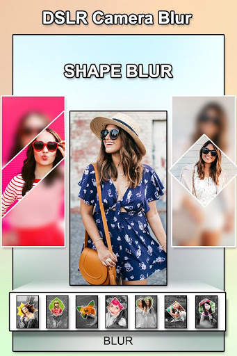 DSLR Camera Blur Background Effect screenshot 1