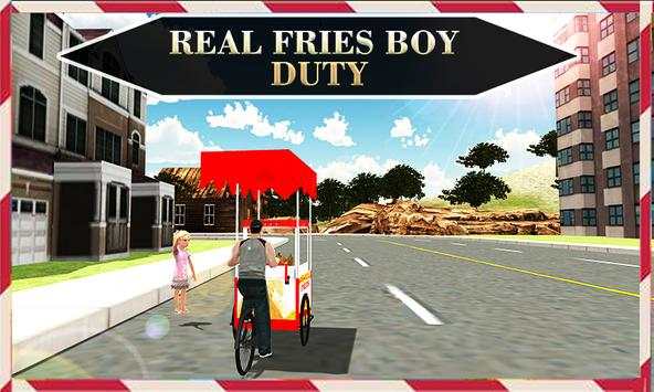 Fries Hawker Cycle Rider Sim screenshot 2