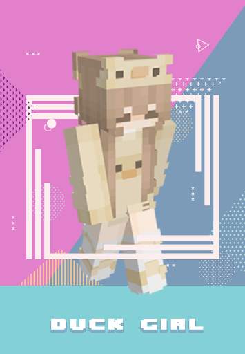 Duck Girl Skin For Minecraft screenshot 3