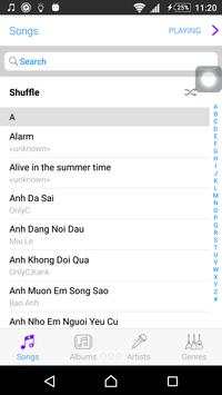 Music Player style Phone 7 screenshot 2