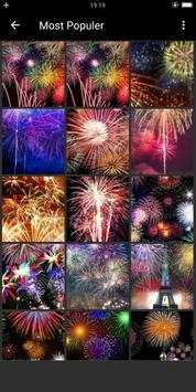 Night Firework Wallpaper screenshot 3
