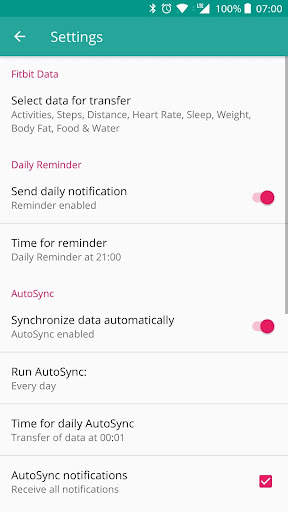 FitToFit 7 تصوير الشاشة