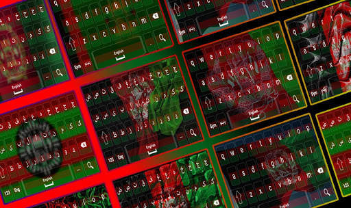 Afghan flag keyboard screenshot 5