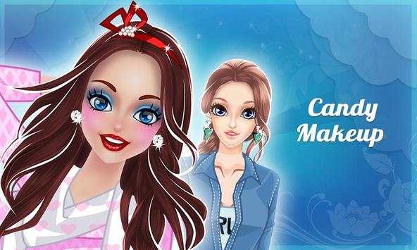 Candy Makeup: Girls Game screenshot 1