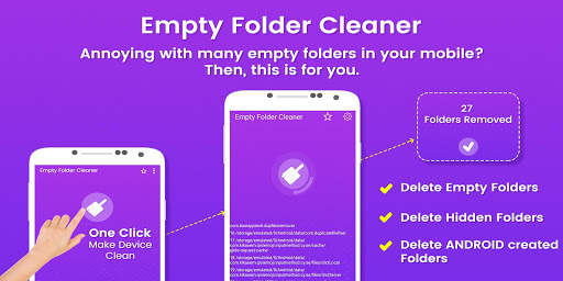 Empty Folder Cleaner - Delete Empty Folders screenshot 1