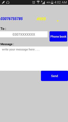 sendSMS Pro screenshot 1