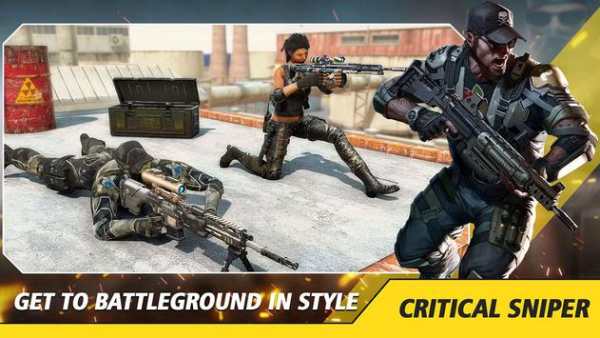 Sniper Top Gun Shooter : 3D Shooting Games screenshot 1