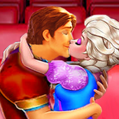 Ice Princess Theater Kissing Girl Game icon