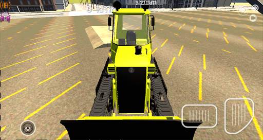 Bulldozer Driving Simulator 3D screenshot 3