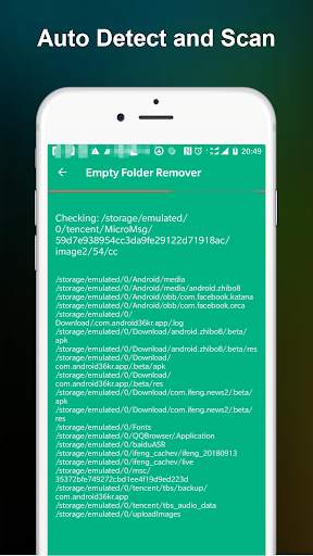 Empty Folder Cleaner screenshot 2