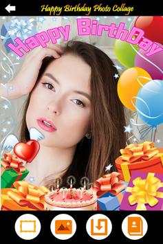 Happy Birthday Photo Collage screenshot 1
