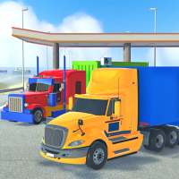 Lorry Driving Games Oil Tanker logo