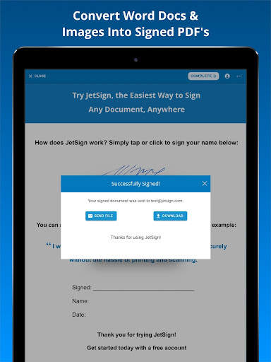 JetSign Signature App: Fill & Sign PDF Docs Now screenshot 14