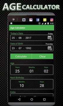 Easy Age Calculator 2018 2 تصوير الشاشة