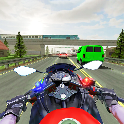 Ścigaj się w motocyklowej grze icon