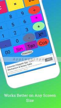 Scientific Calculator - Colourful Calculator скриншот 2