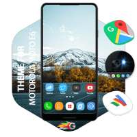 launcher Theme For Motorola Moto E6
