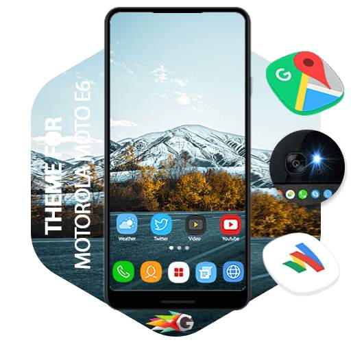 launcher Theme For Motorola Moto E6 1.0.5