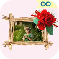 Flower Photo Frame Editor