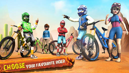 BMX Bicycle Racing Stunts : Cycle Games 2021 screenshot 1