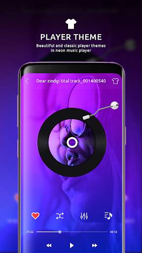 Neon Music Player - Neon Player screenshot 3
