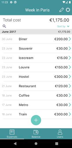 Split expenses - I owe you app (IOU). screenshot 6