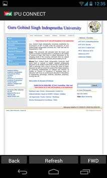 IPU CONNECT screenshot 2