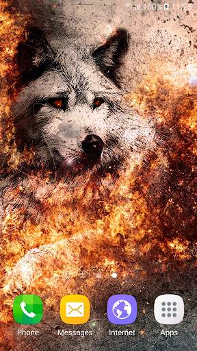 Wolves Live Wallpaper screenshot 1