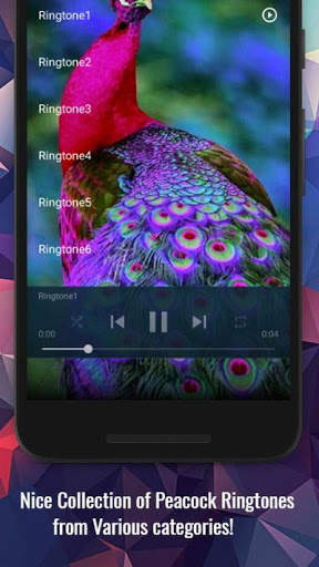 Peacock Ringtones screenshot 2