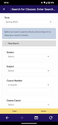 SF State Mobile screenshot 3
