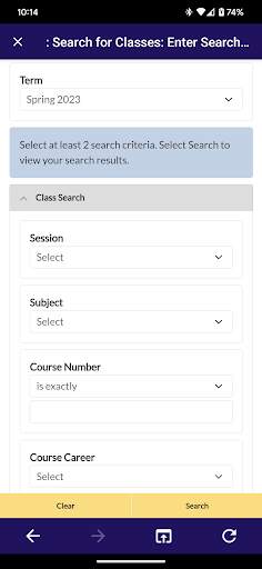 SF State Mobile screenshot 3