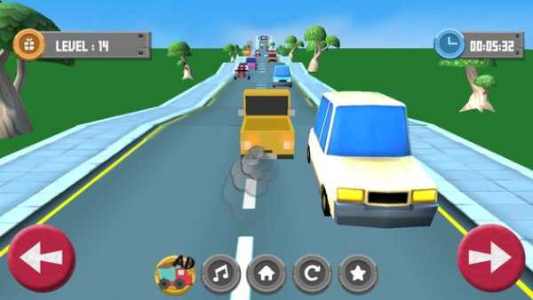 Racing Car Cartoon 3D screenshot 2
