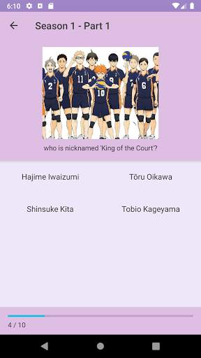 Haikyuu Trivia screenshot 3