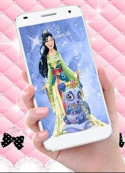 Lock Screen  For Disney Princess screenshot 7