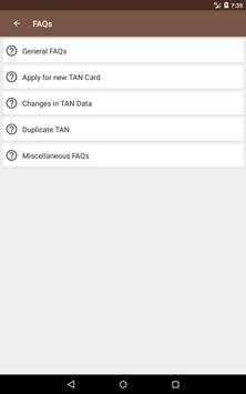 TAN Search, Application Status screenshot 14