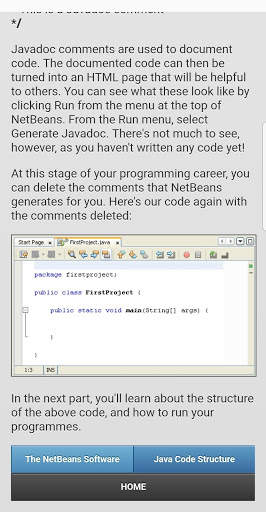 Java Tutorials Offline screenshot 4