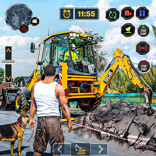 Heavy Excavator JCB Games 88