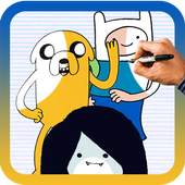 How to draw Adventure Time 1.00