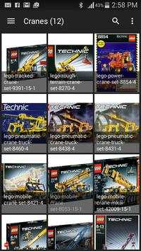 Catalog for Lego Technic Sets screenshot 6