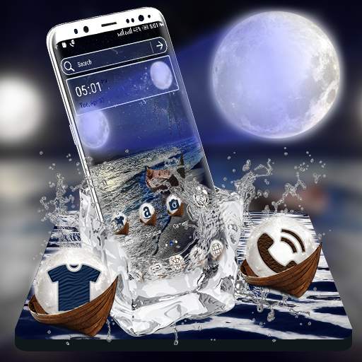 Sea Moon Launcher Theme 1.6