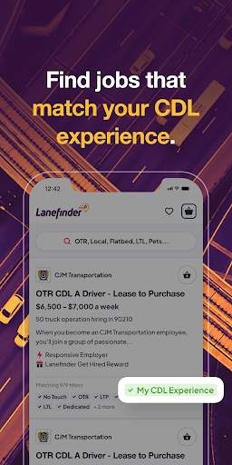 Lanefinder: CDL Trucking Jobs screenshot 4