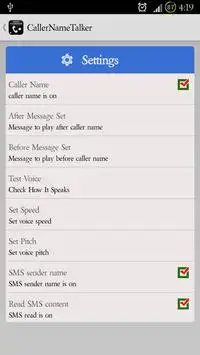 Caller Name Talker screenshot 2