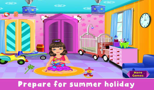 Baby Girl Daily Fun Activities screenshot 1