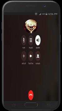 Fake call From Vedio Pennywise screenshot 2
